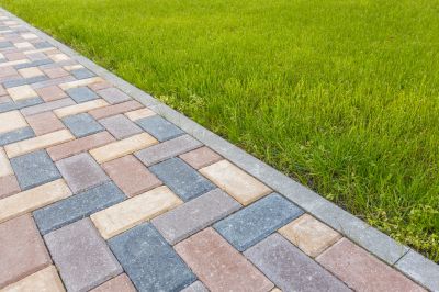 Patterned Paver Layout
