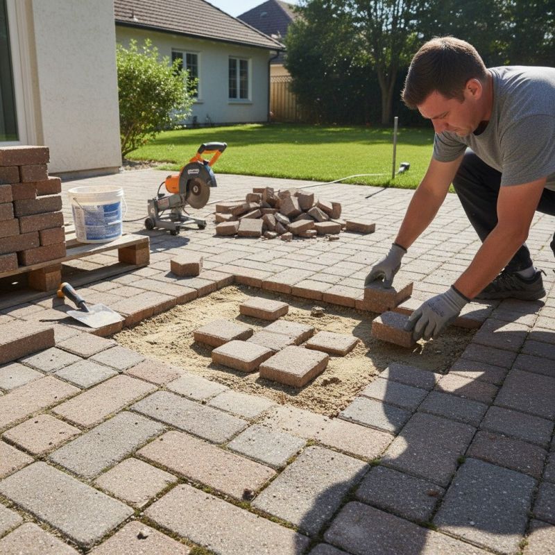 Local Pavers Service pros at work